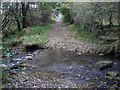 Bridleway ford near Rowarth