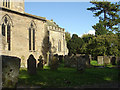 SK6646 : Lowdham Churchyard by Alan Murray-Rust