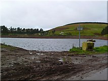 NT1251 : New artificial lochan at North Slipperfield by Gordon Brown