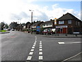 Shaw Road, at the junction with Meadow Lane