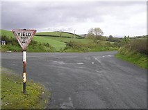 C3214 : Road Junction, Tullyannan by Kenneth  Allen