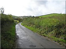 C3314 : Road at Greeve by Kenneth  Allen