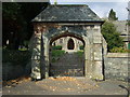 SD4698 : Entrance to St. James' Church, Staveley by Adie Jackson