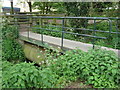 Footbridge over a small stream, Friar