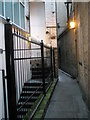 TQ3381 : Bend in Catherine Wheel Alley by Basher Eyre