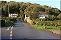 Road Junction and house - looking towards the road to St Briavels