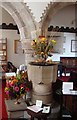 Hewelsfield Church - Font