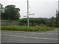 County Boundary Post near Stalbridge