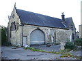 Building on the corner of Wyke Old Lane and Bradford Road