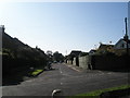 Looking southwest down The Drive