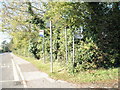 Bus stop on the A259 for passengers heading towards Chichester