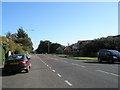 Looking eastwards along the A259 towards Southbourne