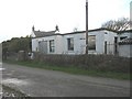 The disused Bodorgan Estate Fishing Lodge at Tanyfron