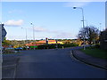 TM3877 : A144 Saxon Way & the Co-Operative Superstore by Geographer