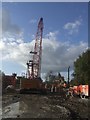 Piling underway for the relief road