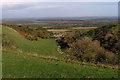 Coombe between Challow Hill and Rollington Hill