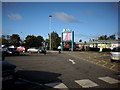 Car park and service area at Southwaite in Cumbria.