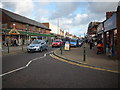 The main shopping thoroughfare in Cleveleys