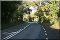 B3275 South of Ladock. Looking north