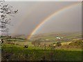 Double rainbow near Pillaton