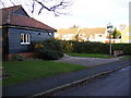 TM2556 : Charsfield Village Sign & Village Hall by Geographer