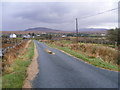 B7904 : Looking east along minor road - Drumlaghdrid Townland by Mac McCarron