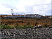G7596 : Control building for wind turbines, Loughderryduff Townland by Mac McCarron