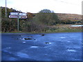 G7096 : Road junction near Summy Lough, Summy Townland by Mac McCarron