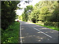 Moneyrow Green: The B3024 road at Gad Bridge