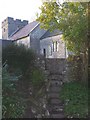 Steps and stile to churchyard, Welsh St Donats