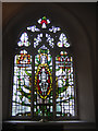 All Saints church Benhilton - window