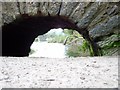 Creek through an arch