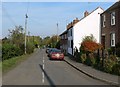 Church Lane in Muston, Leicestershire