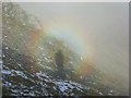 NY1922 : Brocken spectre on Grisedale Pike by Andrew Smith