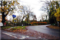 Junction of Horns Road, Horns Hill & Delmonden Lane