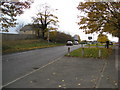 Worksop - Newcastle Avenue (B6024) approaching the A57 Roundabout