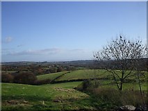 ST2085 : View from Crynant Farm, Rudry by John Lord