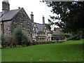 Almshouses overlooking St Cuthbert