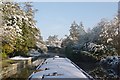 SP1972 : Snowy Grand Union Canal by Jerry Evans