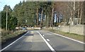 Bend in road outside Whitehouse lodge