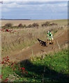 SE9335 : Motocross track near North Newbald by Paul Harrop