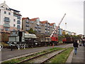 Locomotive "Portbury" on Bristol Harbour Railway