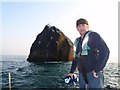 MC0316 : Andy Strangeway - Island Man in front of Rockall by Andy Strangeway