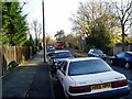 Thornbury Road at junction with Jersey road, Osterley, Hounslow