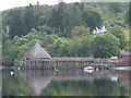 Crannog  Centre  from  Loch  Tay