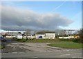 Industrial units west of Llantwit Major