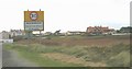 Cefn Dref villa seen from the SE approach into Rhosneigr