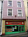 Bright colours and fast food in the High Street