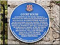 Court House Plaque, Llantwit Major