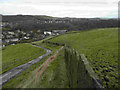 Flag wall Hill End Lane